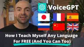 How To Learn Any Language For FREE Fast Using ChatGPT
