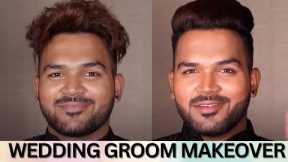 Groom's Wedding Makeover step by step explained | Groom's Makeup Tutorial