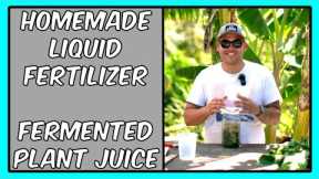 Homemade Liquid Fertilizer - Natural Farming-Fermented Plant Juice