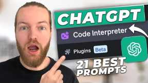 ChatGPT Code Interpreter - Ultimate Tutorial For Beginners