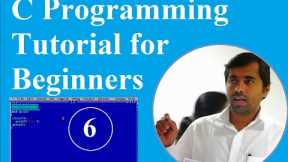 C Programming Tutorial for Beginners | #6 Examples