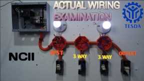 TESDA ELECTRICAL NCII ACTUAL WIRING INTALLATION TUTORIAL