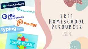 FREE ONLINE EDUCATION RESOURCES | Resources We Use in Our Homeschool