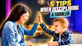 How To Discipline A Toddler | 5 Tips! #parentingtips #fatherhood #motherhood
