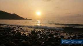 Beautiful sunrise and waves in Balibago Lobo Batangas / malagundi point #sunrise #waves #lobo