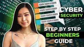 Step-By-Step Cybersecurity Beginner Learner's Guide | Cyber Security Training for Beginners 2023