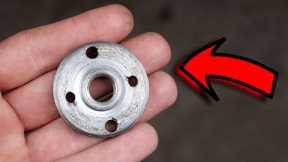 Few people know about this function of the ANGLE GRINDER! Brilliant Invention!
