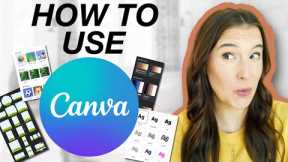 CANVA TUTORIAL FOR BEGINNERS 2023 (How to start using Canva step by step)