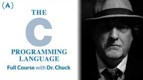 Learn C Programming with Dr. Chuck (feat. classic book by Kernighan and Ritchie)