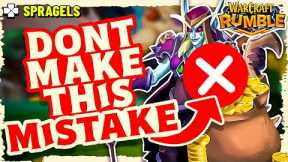 Avoid These HUGE Mistakes In Warcraft Rumble!