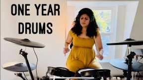 1 Year of Drum Progress - Adult Beginner