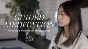 10 Minute Guided Meditation for Positive Energy, Peace & Light 🌤
