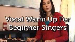 Warm up exercise for singers (for beginners)