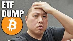 Why is Bitcoin DUMPING after ETF Approval???