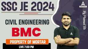 SSC JE 2024 | Property of Mortar | SSC JE Civil Engineering Classes by Pramod Sir