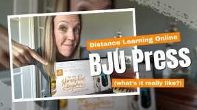 BJU PRESS DISTANCE LEARNING ONLINE // What's it REALLY like??