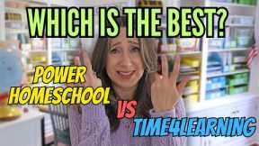 Time4Learning Vs Power Homeschool - Complete Reviews of Both Online Homeschooling Programs 2024