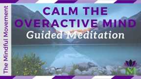 Meditation to Calm an Overactive Mind | Reduce Anxiety and Worry | Mindful Movement