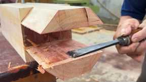 Amazing Secret To Having Solid Constructions Without Any Nails Japanese Carpentry Skills