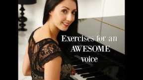 Daily singing exercises for an awesome voice.