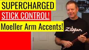 Supercharge Stick Control: Turbocharge Your Drumming with Moeller Arm Accents!😁