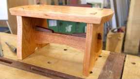 Japanese Joinery - Build a Step Stool