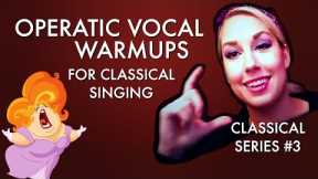 Operatic Singing Warmups!  Exercise #1 - Classical Series #3 - Voice Hacks by Mary Z