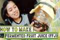How to make FERMENTED FRUIT JUICE |