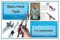 Basic Hand tools in Construction -