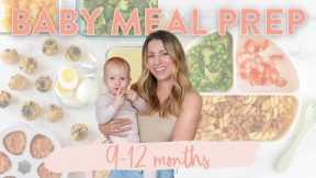 BABY FOOD MEAL PREP (9-12 MONTHS) + FREE Downloadable Guide & Recipes