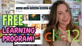 CK-12 Free Online Learning Program for Homeschool (Including a Free AI Tutor!) – Complete Overview