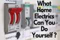What electrical work are you allowed