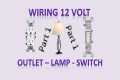 Wiring Outlets, Switches, Lamp, Light 