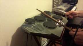 Getting the most out of your budget electronic drum kit. Pyle Pro PTED06 custom kits. Double kick!