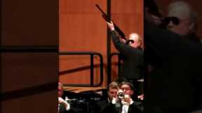 Shooting GUNS in a symphony?!?!