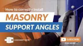 Bricklaying Training Videos - How to Install Masonry Support Angle Teaser