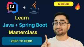 Learn Java Programming For Beginners with Spring Boot | Step By Step Guide