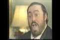 Pavarotti gives a singing lesson