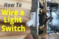 How to Wire a Light Switch - Single