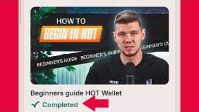 Hot wallet secret phrase | How To Begin In HOT | Beginners Guide | Explore Crypto CORRECT Code Today