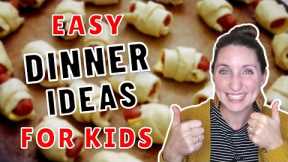 6 EASY DINNER RECIPES FOR KIDS TO HELP YOU MAKE!