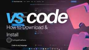 Download VS Code 2024 for Windows - EASY tutorial for beginners