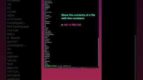 Linux commands for beginners part 7 | View files with cat #shorts