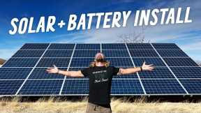 DIY Off-Grid Solar FULL Install & Wire Diagrams - Powering Our Homestead w/ the SUN!