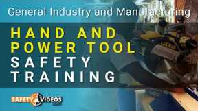 Hand and Power Tool Safety Training from SafetyVideos.com