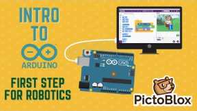 Arduino Tutorials for Beginners -Class 1| Arduino Uno for Beginners | Arduino with Scratch/PictoBlox