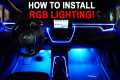 CAR RGB LED LIGHTING INSTALL! (TIPS