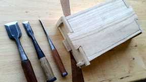 Beginning Japanese Woodworking || Making a Chisel Box