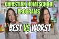 BEST Christian Online Homeschooling