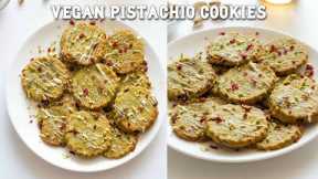 Vegan Pistachio Cookies | Cook With Charla